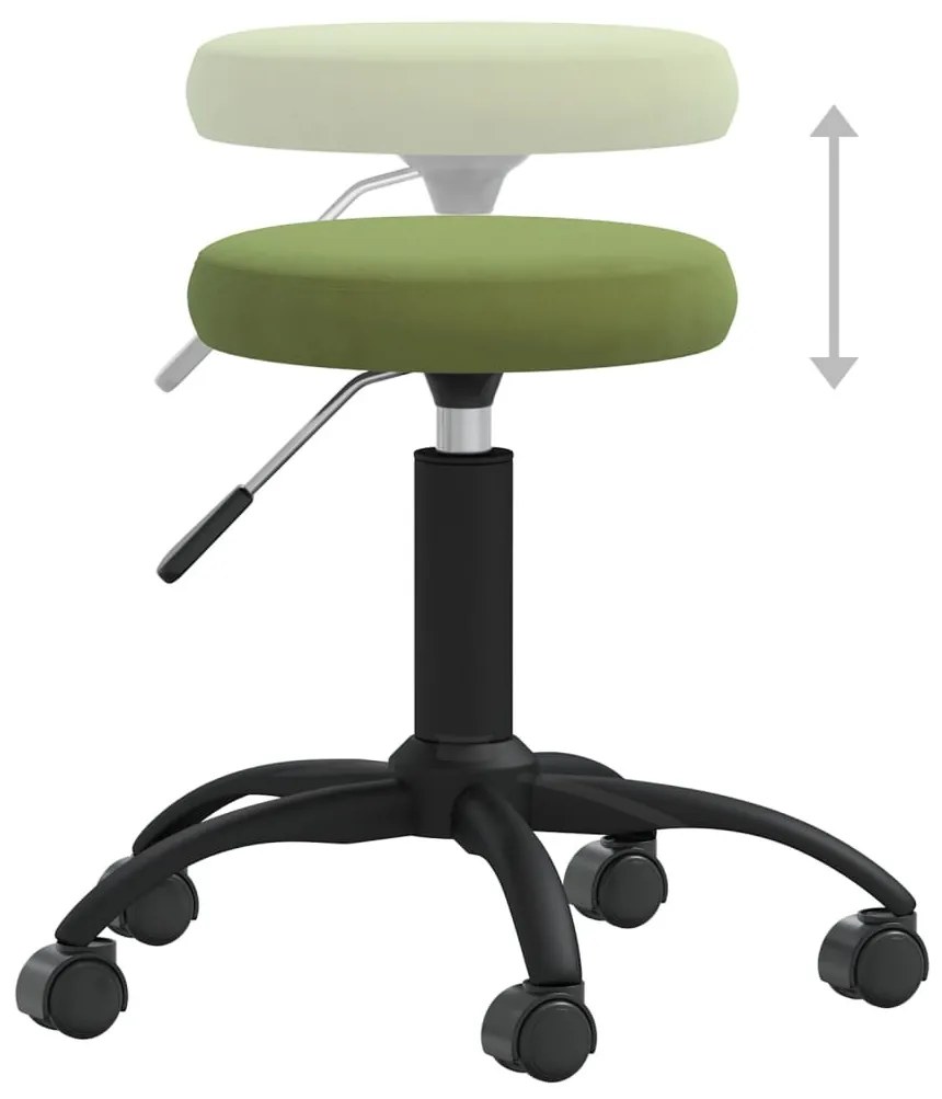 világoszöld bársony étkezőszék