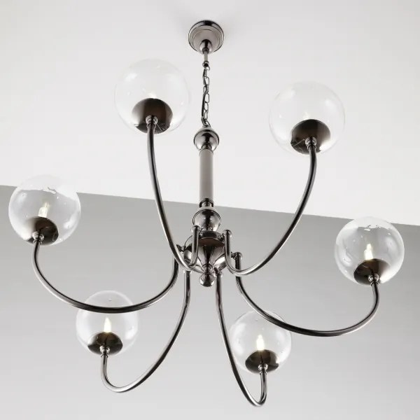 Jupiter 2022 - Csillár láncon BRILLANTE 6xG9/10W/230V fényezett króm