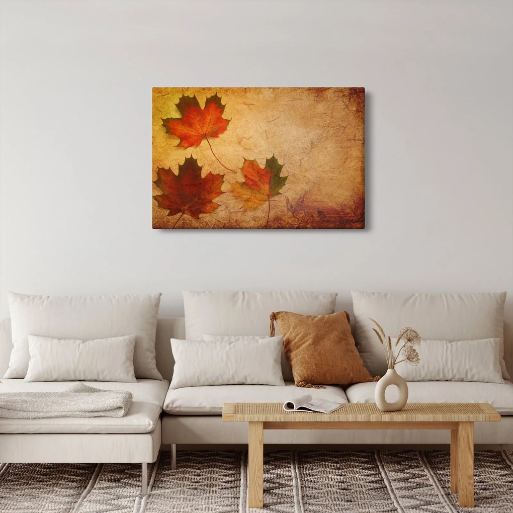 Őszi motívumú kép (90x60 cm)