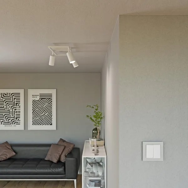 Spotlámpa 3xGU10/30W/230V fehér