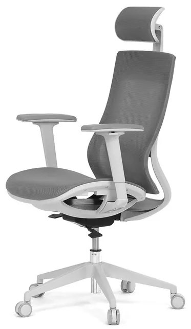 Szürke Hálós Irodai Szék, Szinkron Mechanikával. KA-W004 GREY