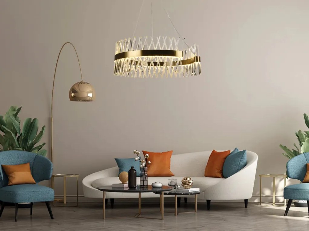 NEDES J6305-C Glamour Függesztett Lámpa IP20