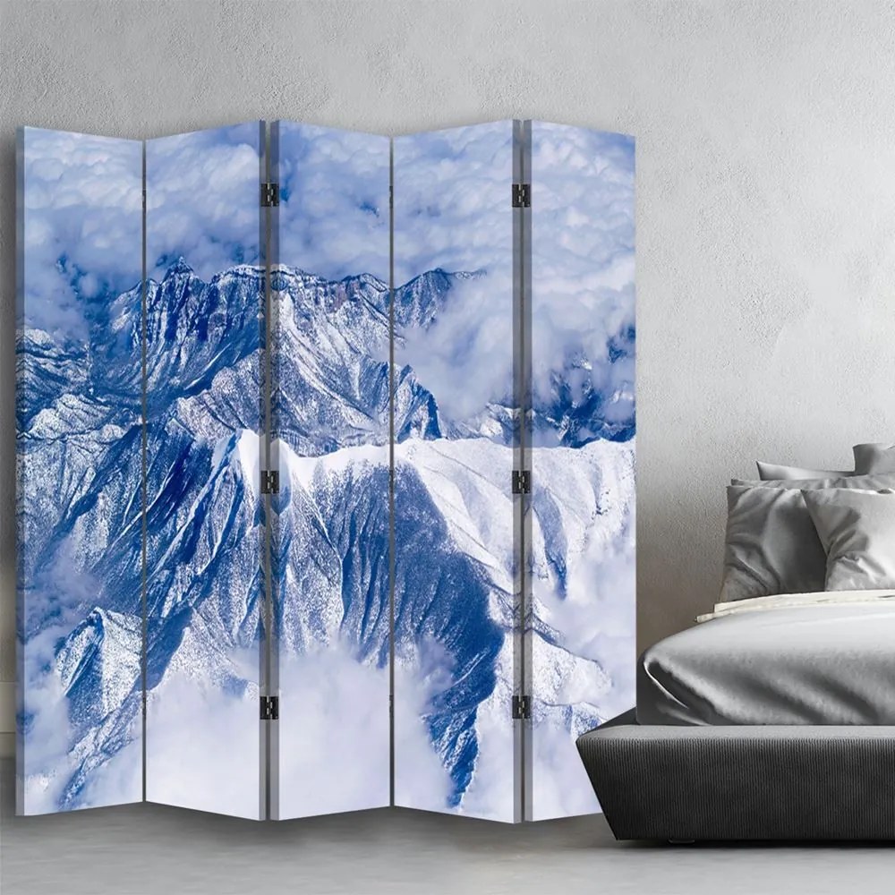 Gario Paraván Havas hegyek Méret: 180 x 170 cm, Kivitelezés: Klasszikus paraván