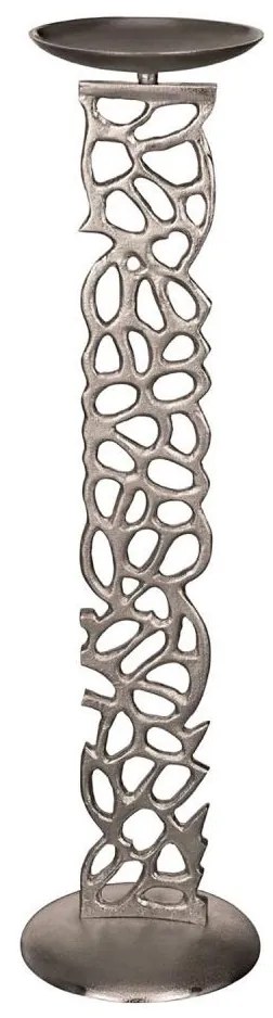 Eglo 422255 - Gyertyatartó INASHIKI 84x22,5 cm ezüst