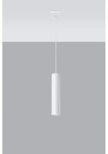 Sollux SL.0323 - Csillár zsinóron LAGOS 1 1xGU10/10W/230V fehér
