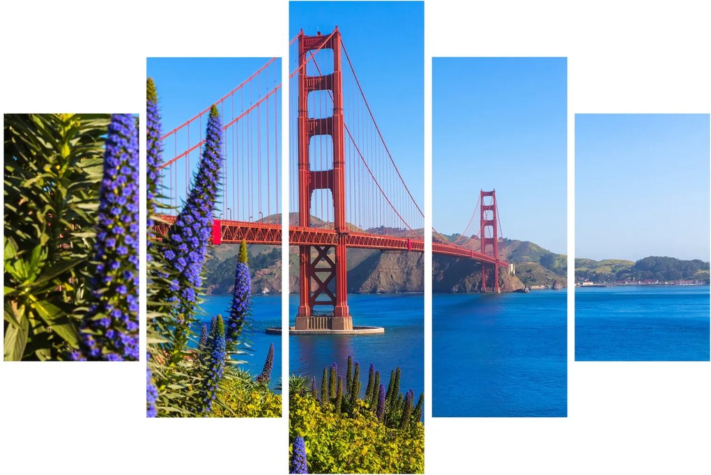 Kép - Golden Gate híd, San Francisco (150x105 cm)