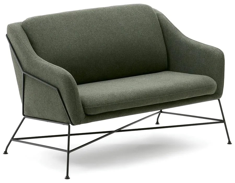 Zöld kanapé 128 cm Brida – Kave Home