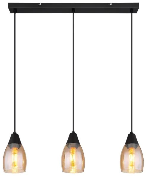 Globo 15705-3H - Csillár zsinóron REID 3xE27/15W/230V