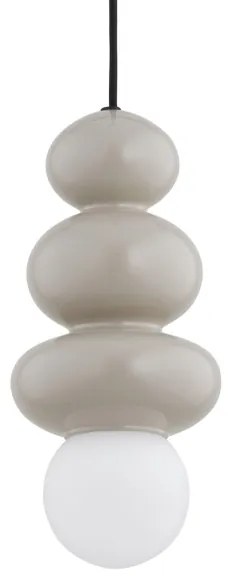 Argon 8786 - Fürdőszobai csillár zsinóron ORLANDO PLUS 1xG9/6W/230V IP44 szürke