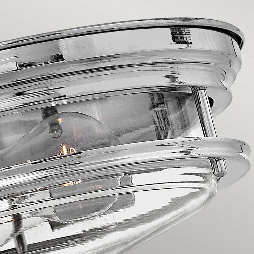 Quintiesse HADRIAN QN-HADRIAN-FS-CM-CLEAR Süllyesztett mennyezeti lámpa 2x40W/E27 IP44