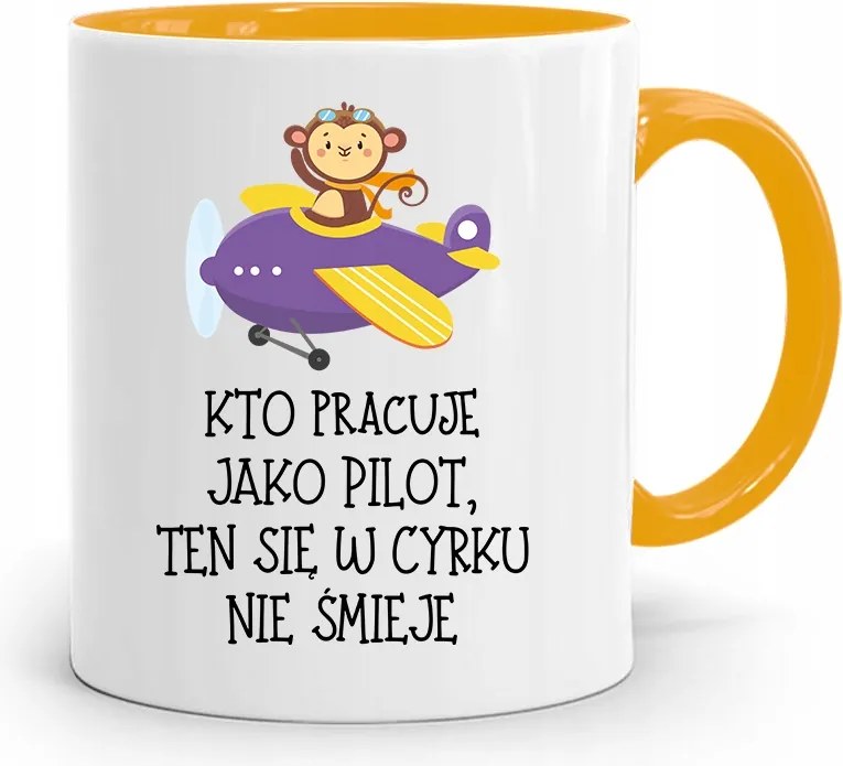 Távirányítós Bögre Sárga Születésnapi Ajándék fényképes nyomtatással