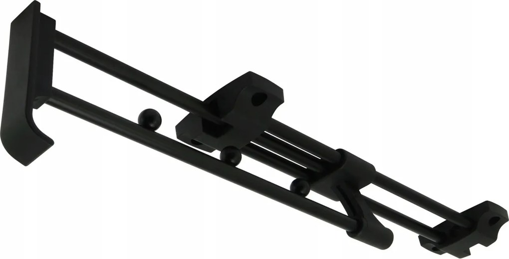 Kihúzható Akasztó Szekrényekhez Fekete Függesztett AM003K 25 CM