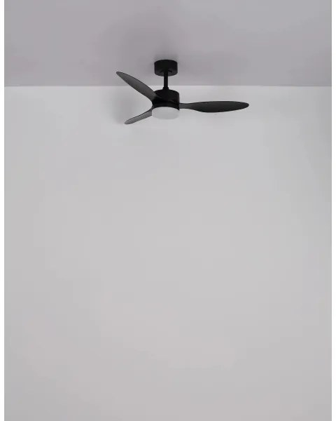 Globo 03608 - BLACKWELL LED mennyezeti ventilátor, 20W, 230V, távirányítóval