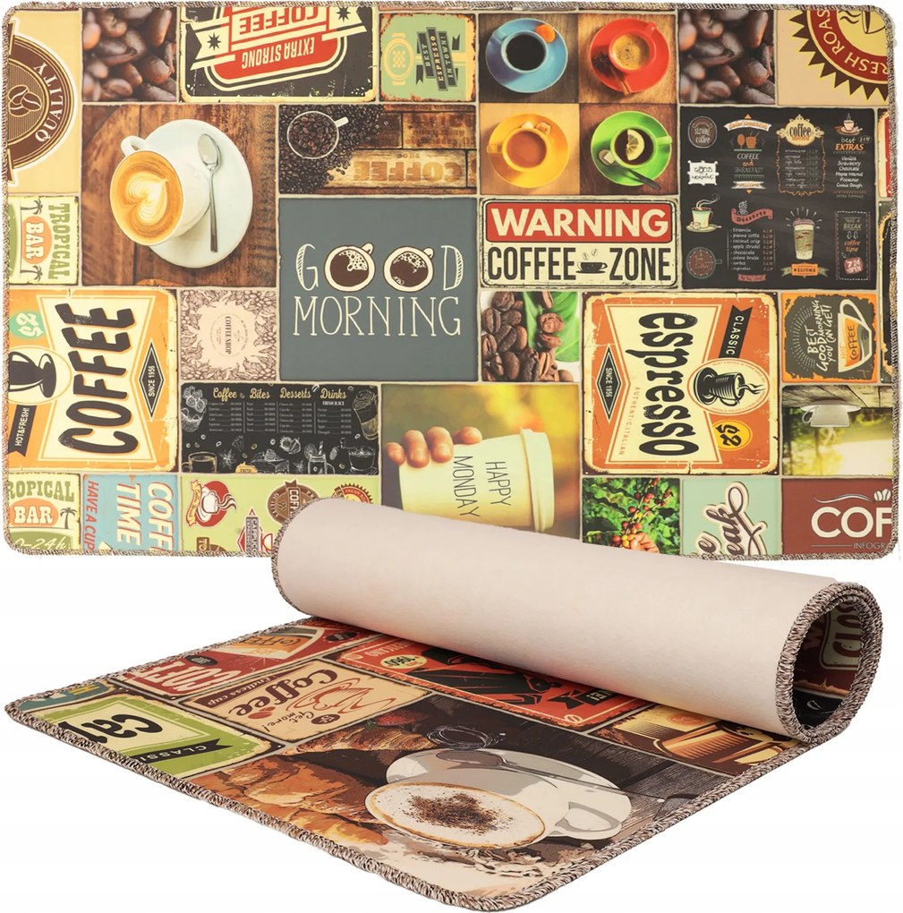 Konyhai padlószőnyeg Futószőnyeg a konyhába Konyhai szőnyeg 110x160