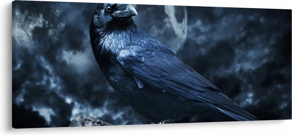 Kép - Holló (120x50 cm)