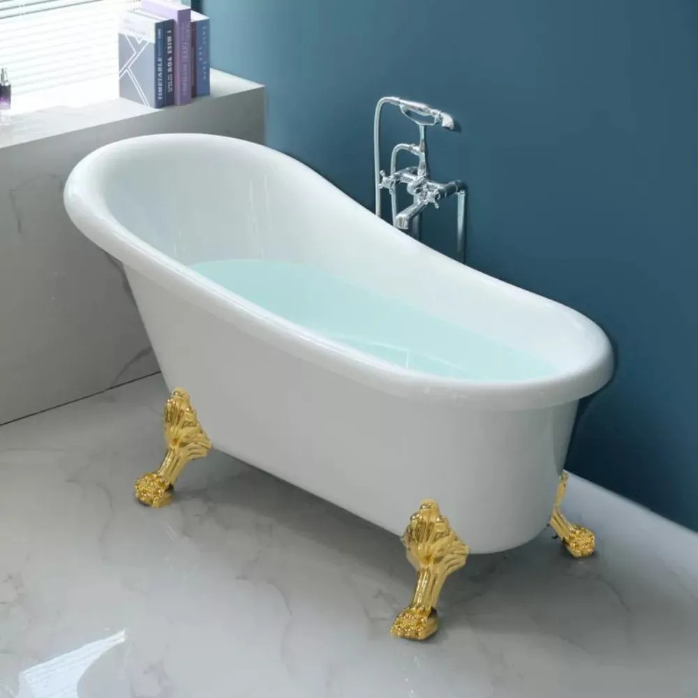 Legend Antik Arany oroszlánlábas térben álló akril kád 170x75x80 cm