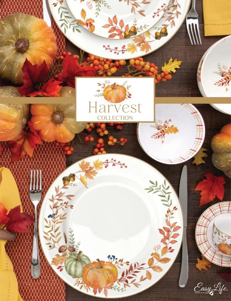 Porcelánbögre 350ml dobozban, Harvest