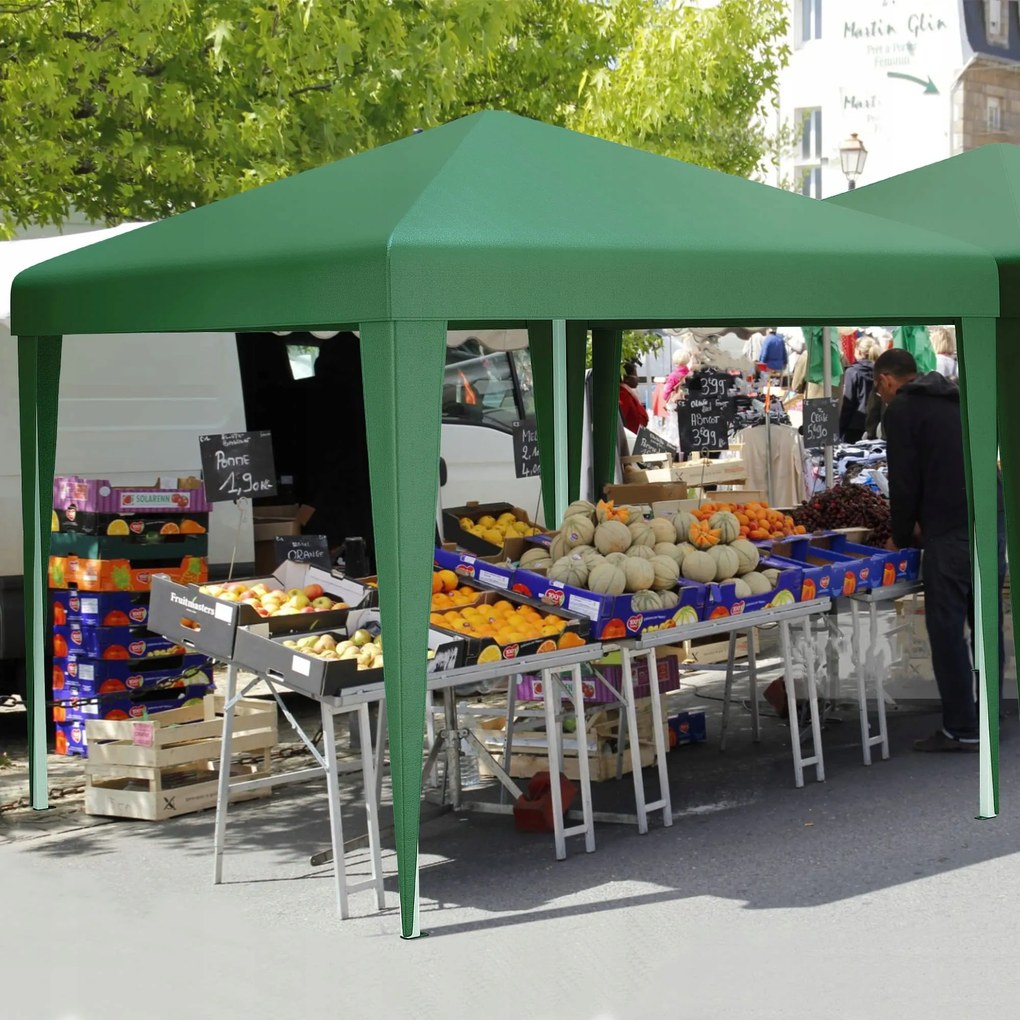 Yitahome Összecsukható Pavilon 3X3M Zöld 170380