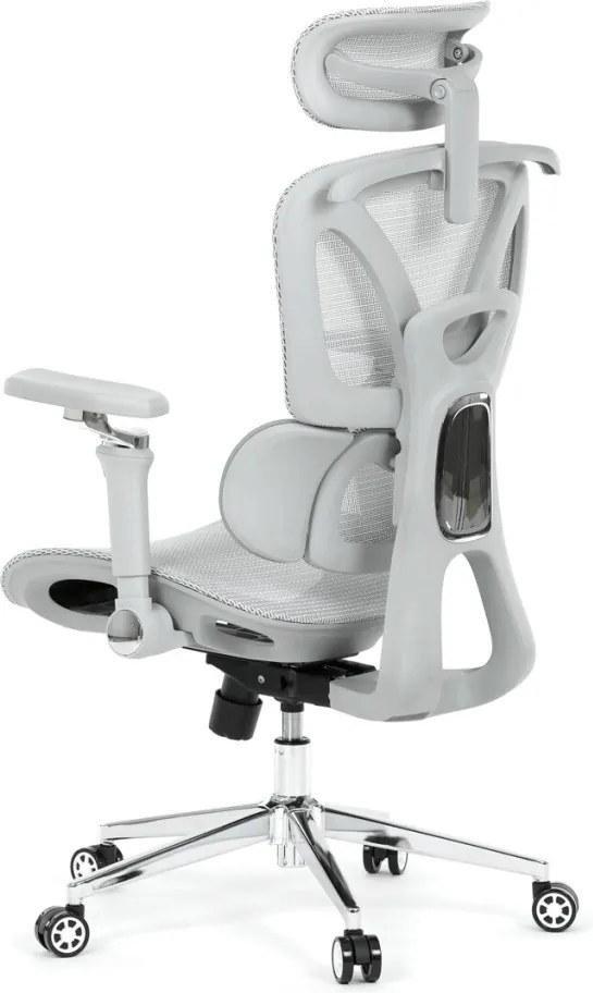 Irodai szék szinkronmechanikás szürke hálós GREY