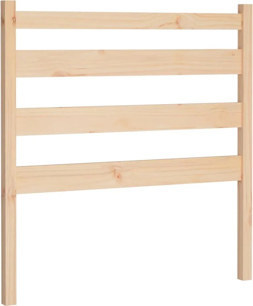 vidaXL tömör fenyőfa ágyfejtámla 96 x 4 x 100 cm