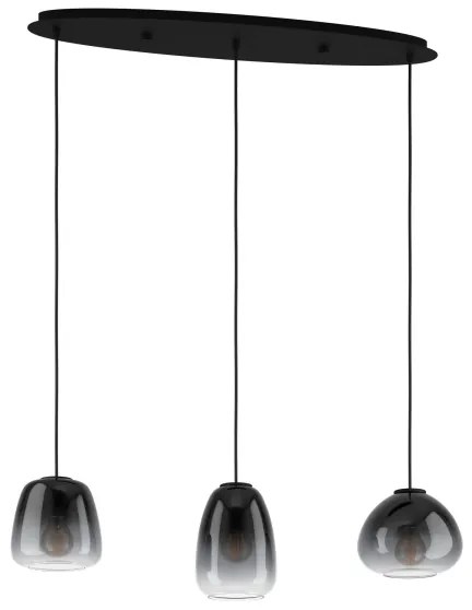 Eglo 900195 - Csillár zsinóron AGUILARES 3xE27/40W/230V