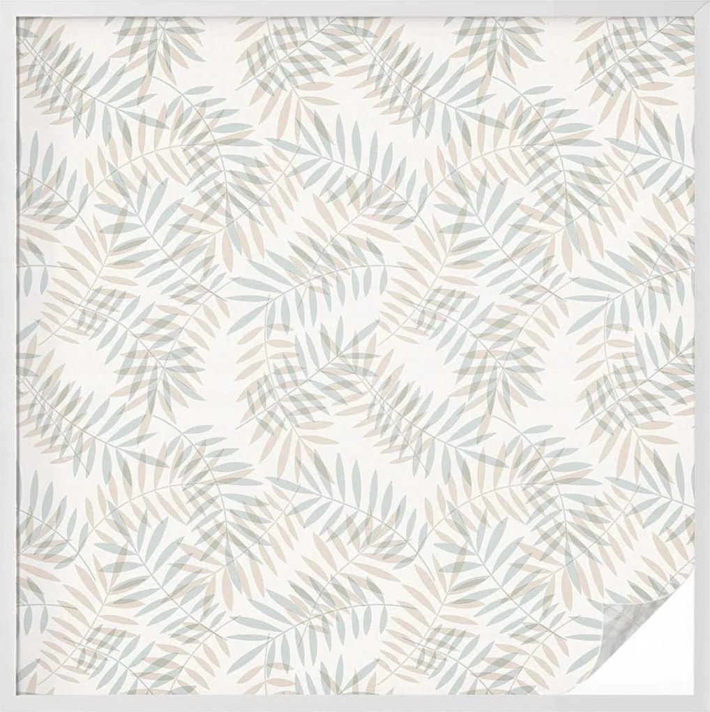 Ablakfólia Öntapadós Adatvédelem Leveles elegancia 100x100