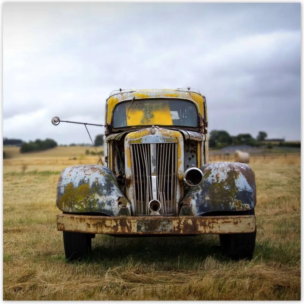 Poszterek 100x100 Oldtime Rost Style