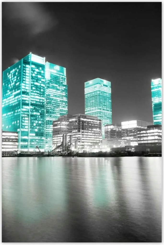 Poszterek 80x120 Fekete-fehér fotó Anglia