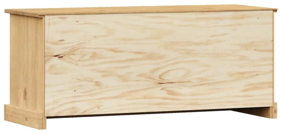 VIGO tömör fenyőfa cipőtároló pad 106 x 35 x 45 cm