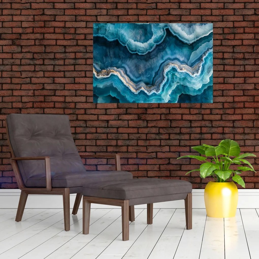 Kép - Akvamarin részlet (90x60 cm)
