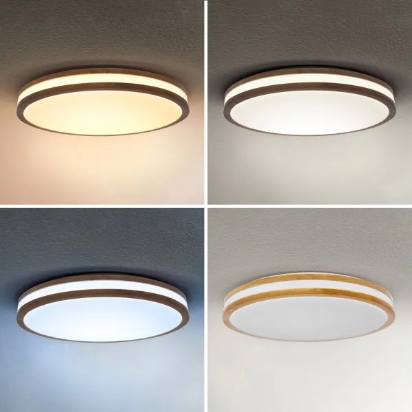 Brilagi - LED dimmelhető lámpatest MOLINA LED/60W/230V 3000-6500K tölgy átm. 58 cm +DO