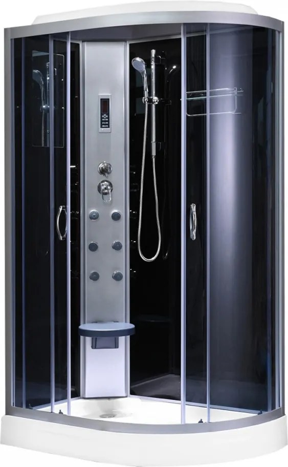 Aria hidromasszázs zuhanykabin balos beépítési oldallal