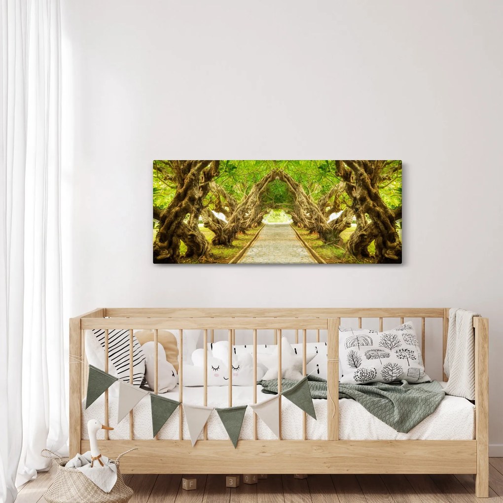 Kép - Plumeria élő alagútja (120x50 cm)