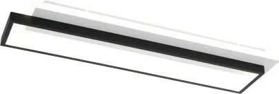 Brilagi - LED dimmelhető mennyezeti lámpatest OUTLINE LED/66W/230V 15x60 cm fehér/fekete + távirányító