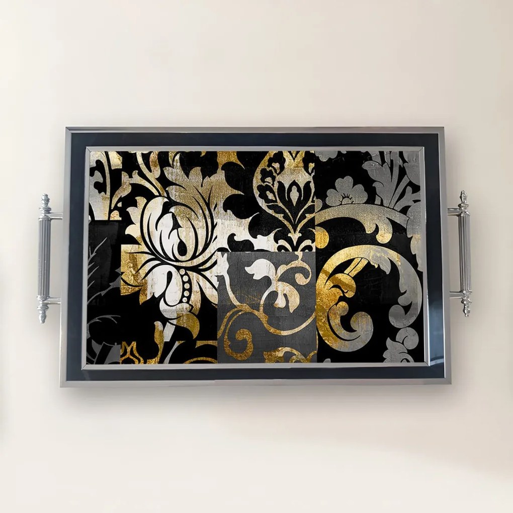 Üveg tálca, 38×24 cm – TPG9768