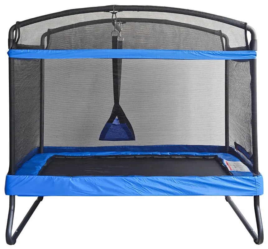 Trambulin gyerekeknek hintával és biztonsági hálóval