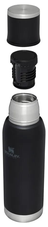 Fekete termosz 1 l – Stanley