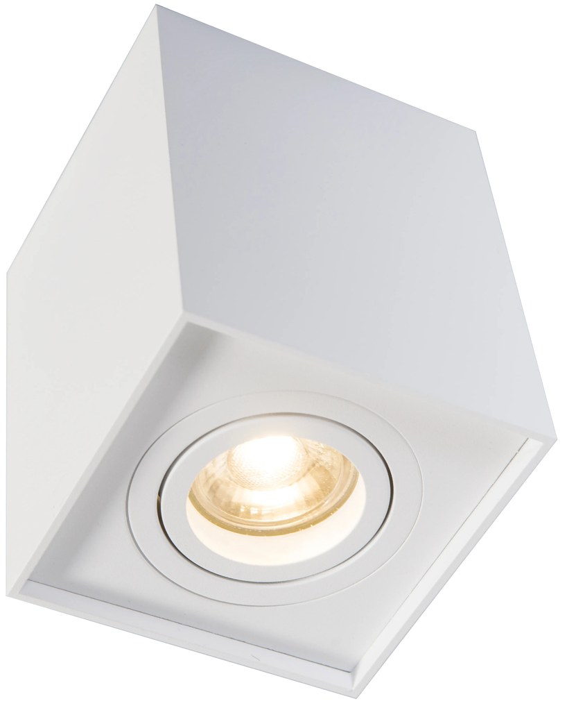 Spotlámpa fehér állítható - Quadro 1 Up