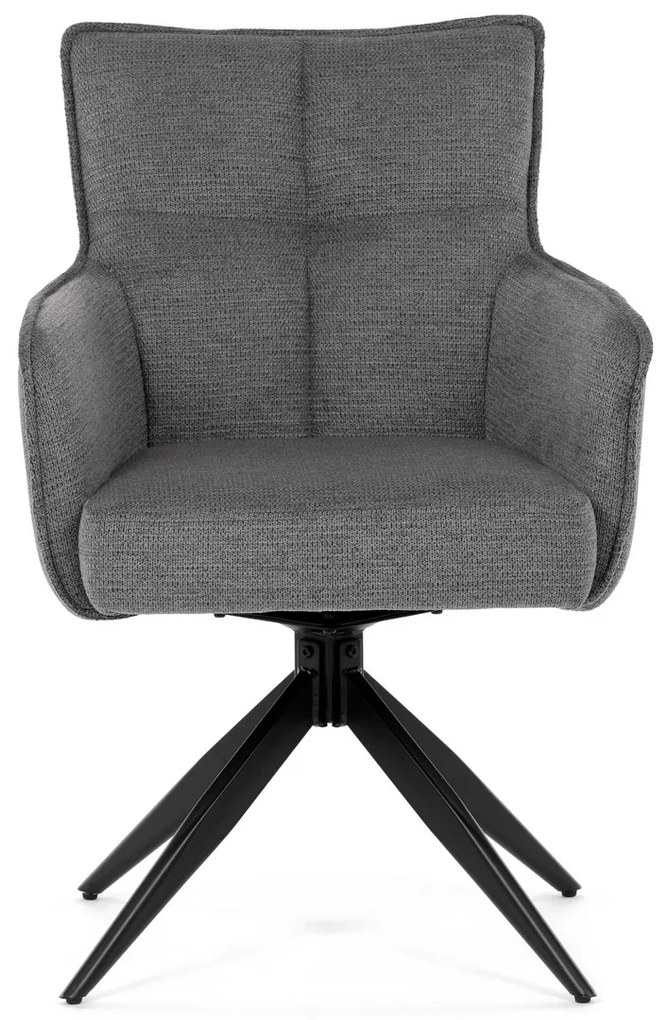 Étkezőszék-készlet visszahúzható mechanizmussalDCH-P3170 GREY2, 2 db