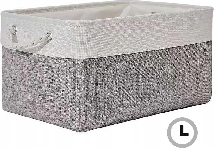 Ruhatároló rendszerező szennyestartó játék kosár tároló L 25L