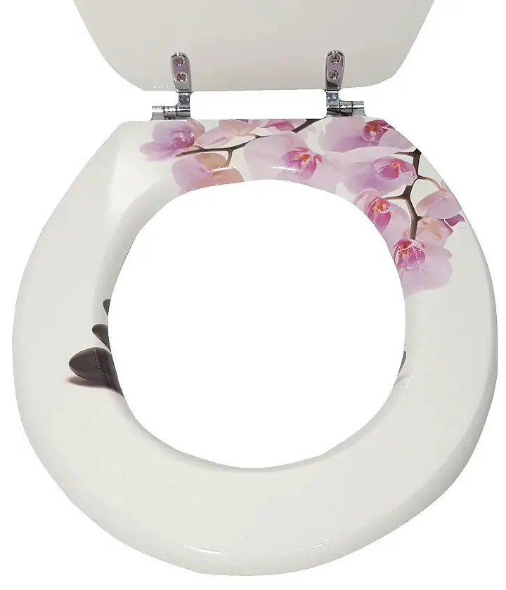 ZEN - Design mintás MDF WC ülőke