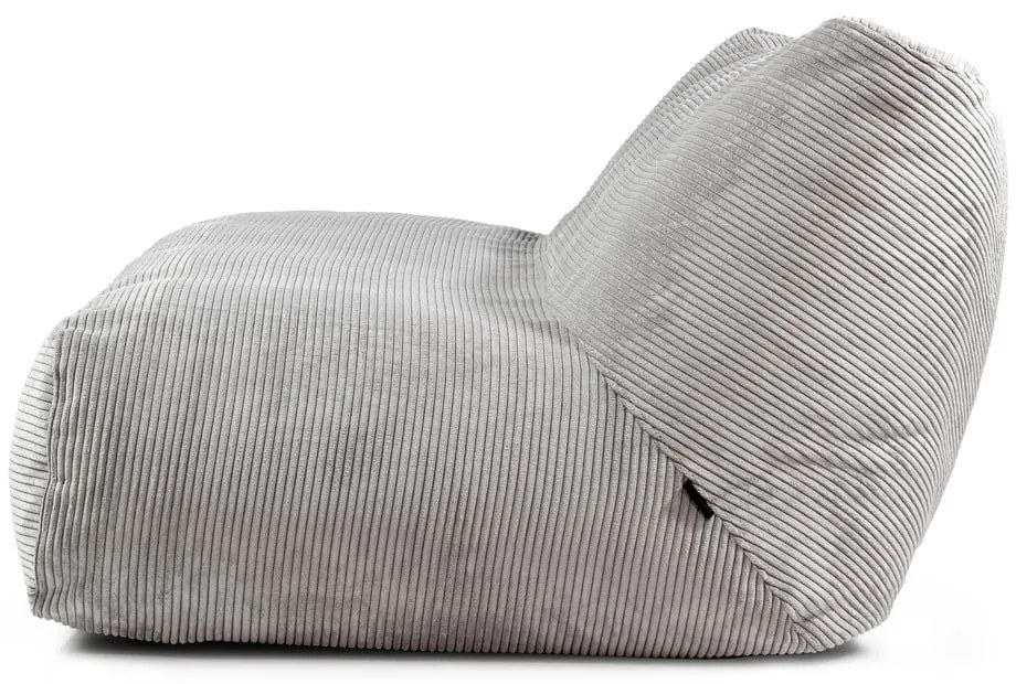Lila kordbársony babzsákfotel Sofa Tube 160 – SLOWDOWN
