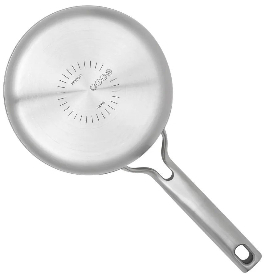 Indukciós tűzhelyhez alkalmas rozsdamentes acél edény fedővel 1,2 l Lucca 3.0 – FABINI