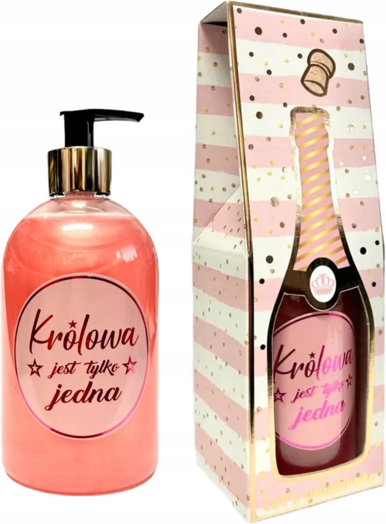 Ajándék 30 40 50 Születésnapra Nőknek Királynő Pezsgő Folyékony Szappan