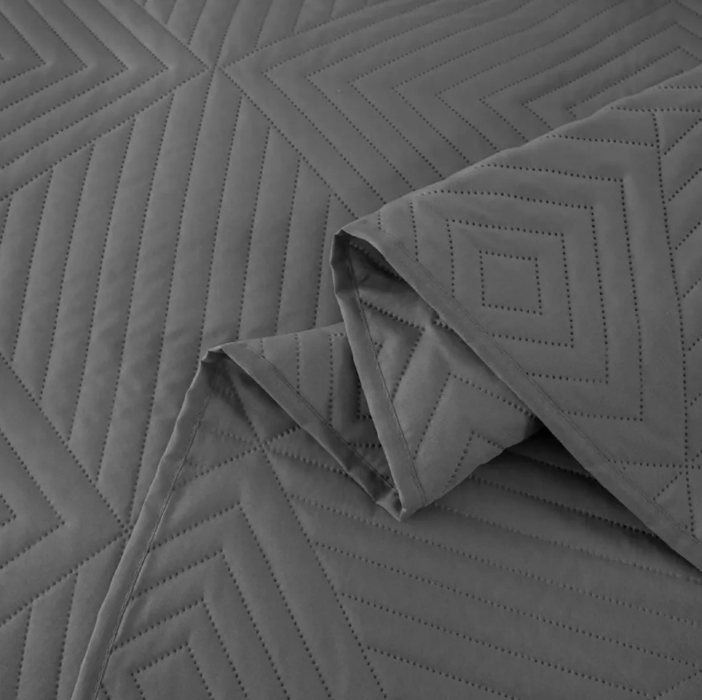Ágytakaró CALDERA, szürke Méret: 200 x 220 cm