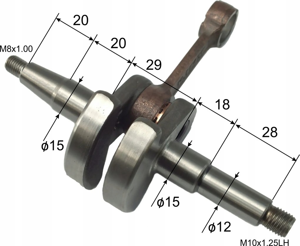 Főtengely Nac SPS01-45 Kínai Láncfűrész 45 52 58CC