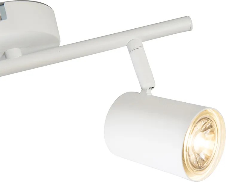 Modern fehér állítható spotlámpa 2 WiFi GU10 fényforrással - Jeana
