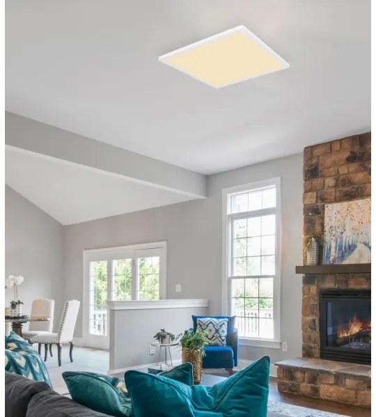 Globo 41563-24W - SAPANA LED fürdőszobai mennyezeti lámpa 24W IP44 fehér