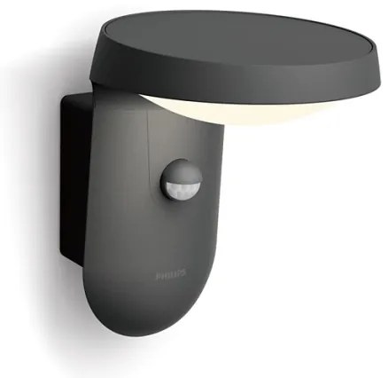 Philips - LED Napelemes érzékelős fali lámpa TYLA LED/1,2W/4V 3000K IP44