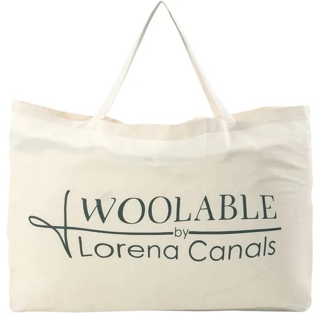 Fehér mosható kézi szövésű gyapjú szőnyeg 170x240 cm Enkang Ivory – Lorena Canals